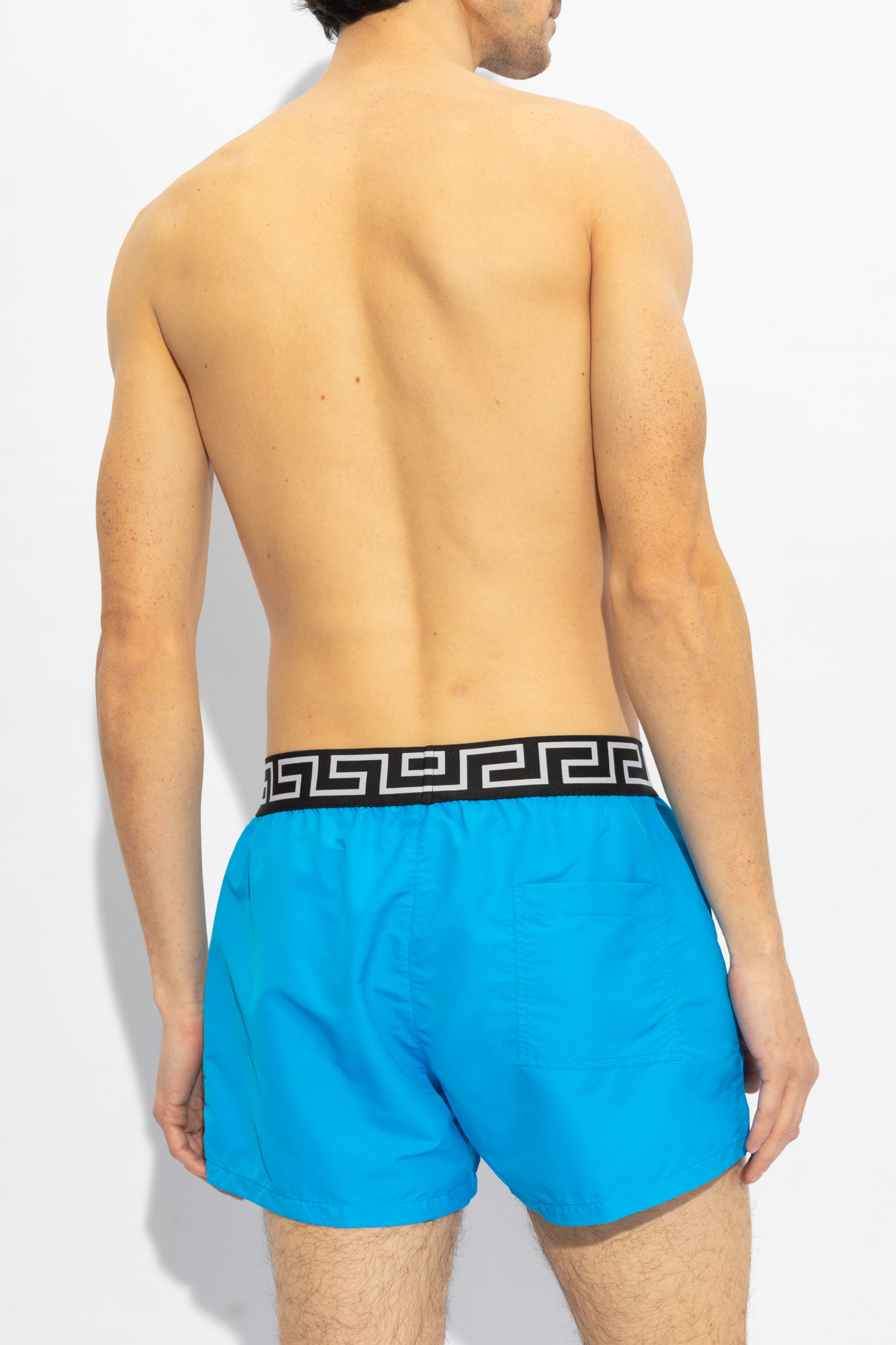 Versace swim trunks on sale cheap